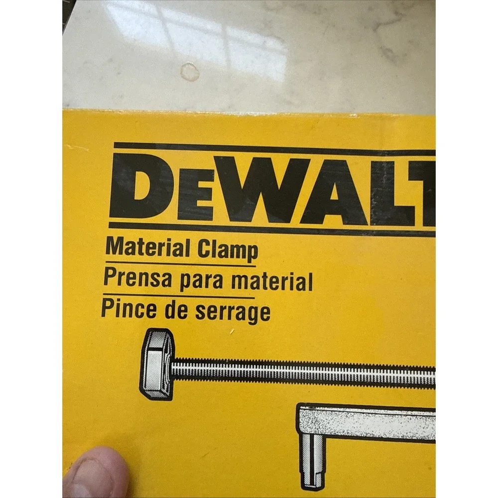 DeWALT DW7052 Material Clamp ~ Clamps the Work Piece Against the Fence